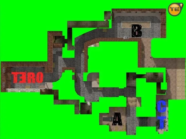 Скриншот  de_fairgame для CS 1.6: обзор карты, точки, тактика за CT и T, навигация .nav и оптимизация