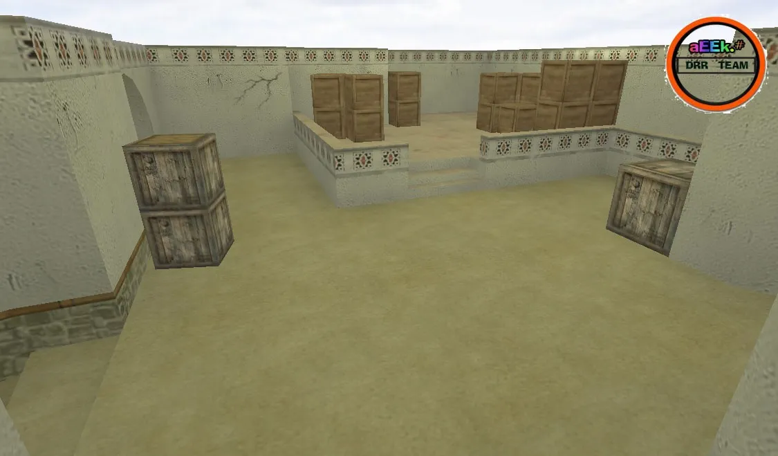 Скриншот  Карта de_bisborg для CS 1.6: точки, маршруты, .nav для ботов, настройка и оптимизация wpoly/epoly