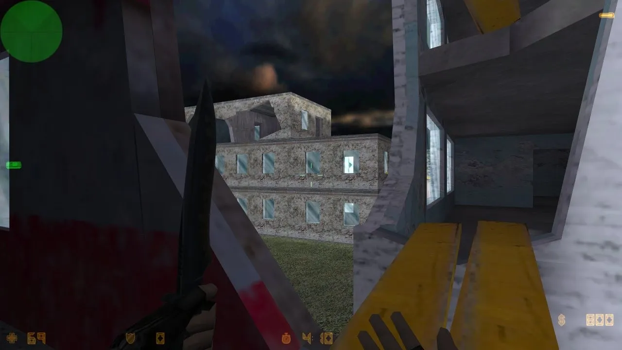 Скриншот  de_desolated карта для CS 1.6: баланс сторон, точки, .nav для ботов и оптимизация wpoly/epoly