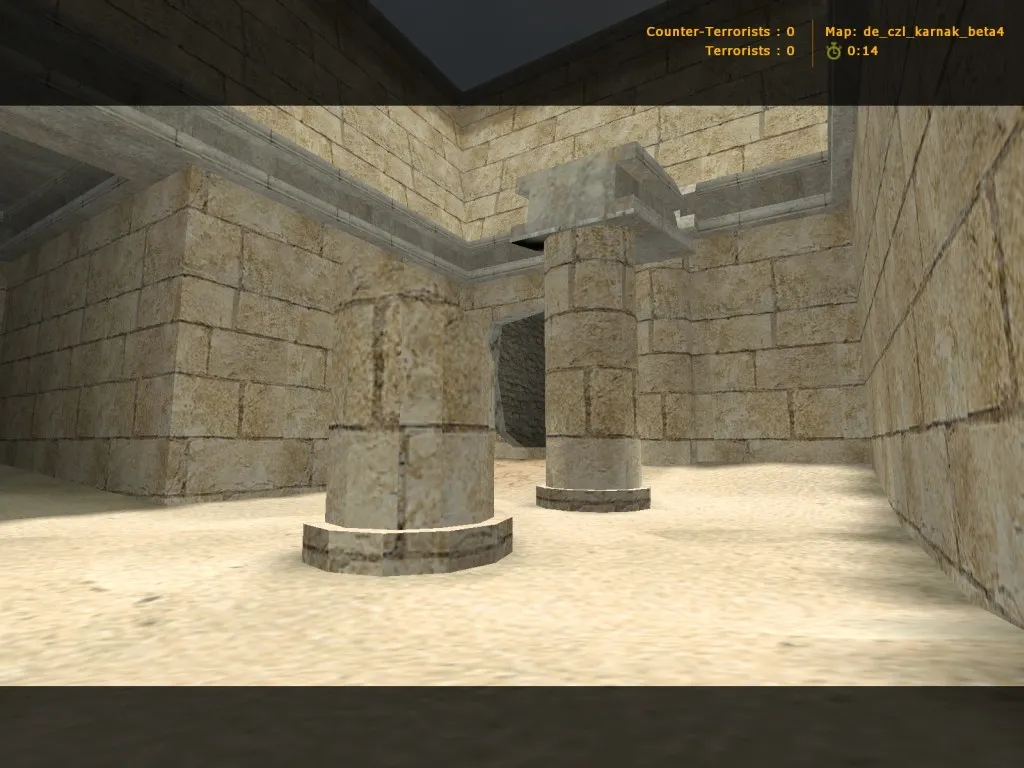 Скриншот  de_czl_karnak_beta4 — DE карта для CS 1.6: точки, ротации, боты и оптимизация wpoly/epoly