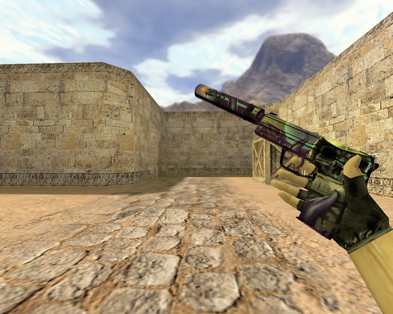 Скриншот Модель USP Пустошь для CS 1.6 - Качественная замена