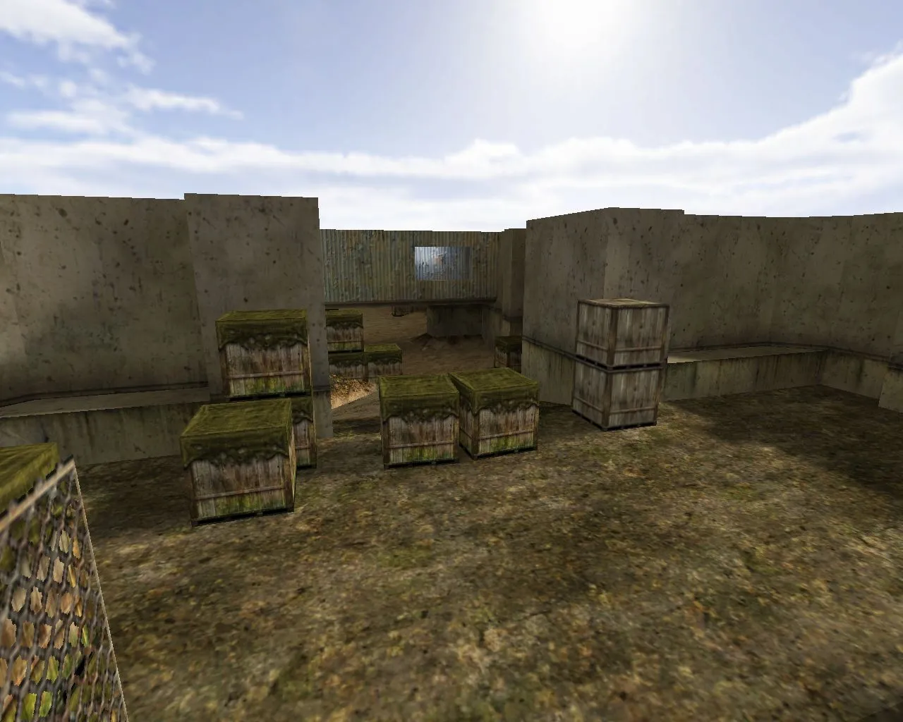 Скриншот  Карта de_antishock для CS 1.6: баланс сторон, точки под Т/КТ, .nav для ботов и оптимизация wpoly/epoly