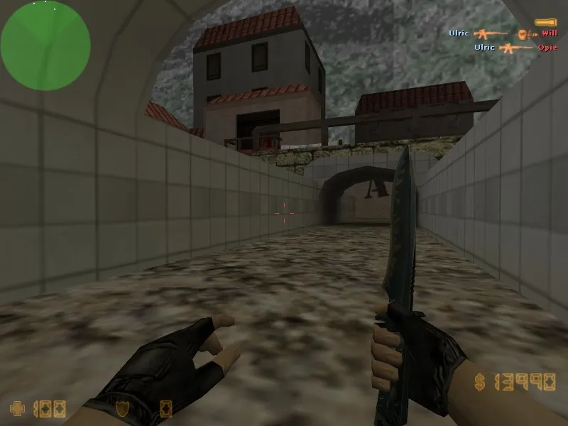 Скриншот  Карта de_ultra_ninja для CS 1.6 - Тактический шутер с уникальной игрой