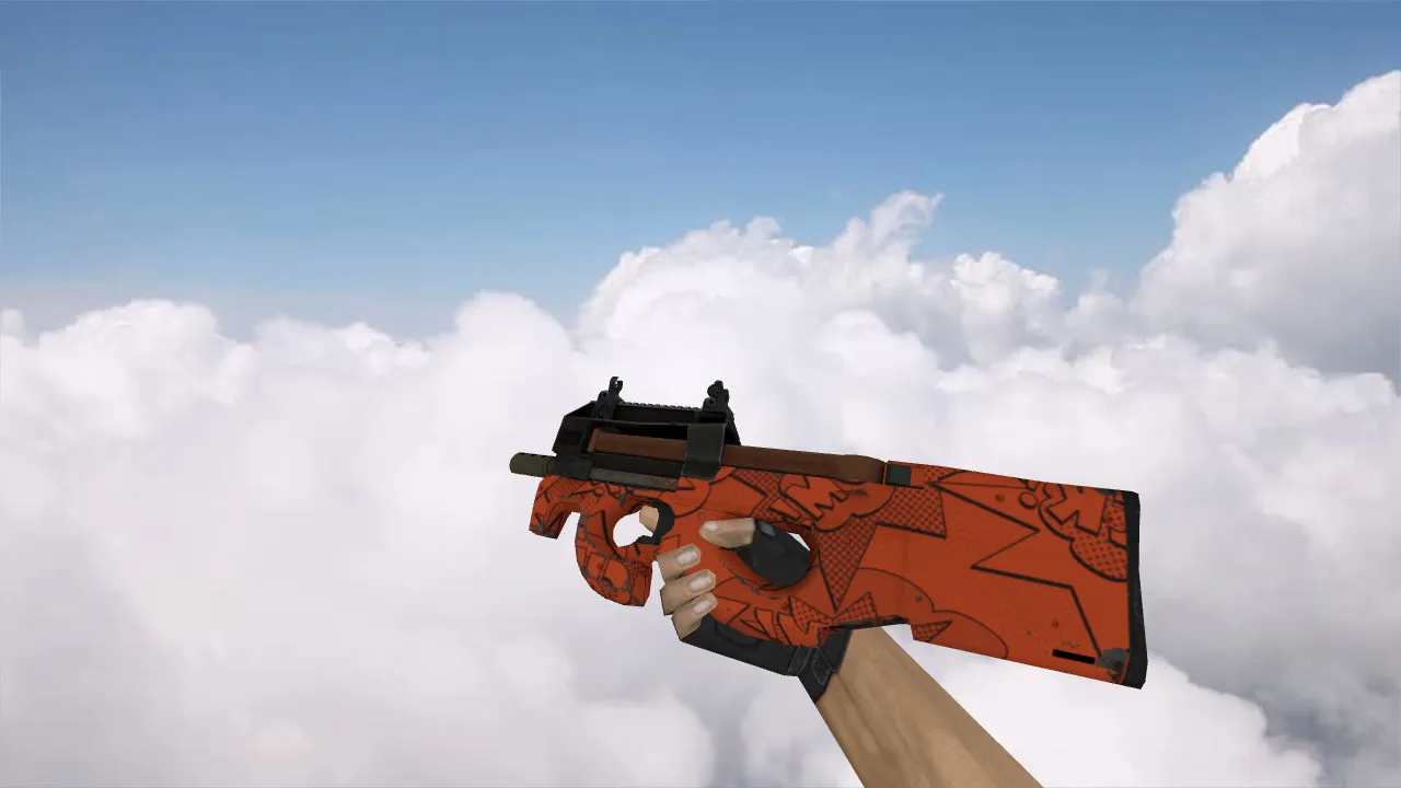 Скриншот Модель P90 «БАХ» для CS 1.6 - Идеальное обновление