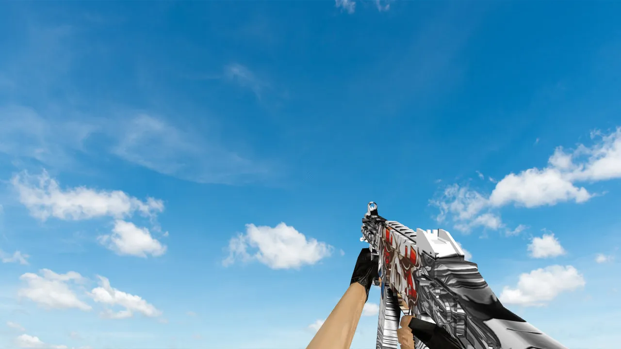 Скриншот Модель «UMP-45 Primal» для CS 1.6 - Оружие с уникальным дизайном