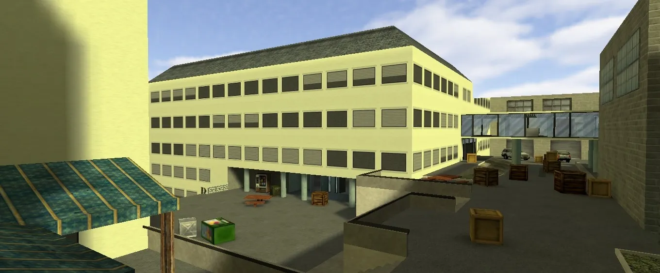 Скриншот  Карта de_noailles для CS 1.6: тактика и оптимизация