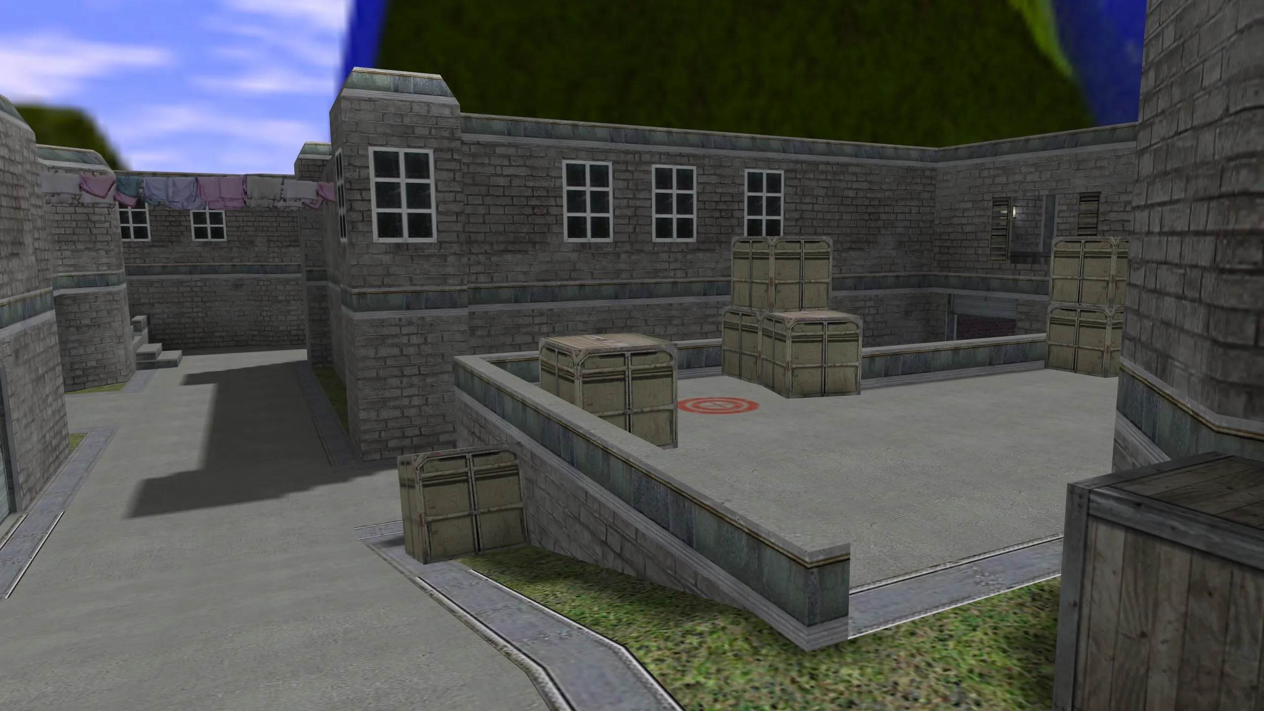 Скриншот Карта de_best для CS 1.6: баланс сторон, точки, .nav для ботов и оптимизация wpoly/epoly