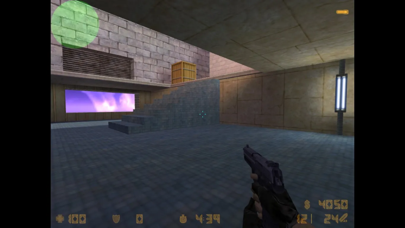 Скриншот  Карта «de_beernbewbz» для CS 1.6: тактика за CT и T, точки, .nav, оптимизация wpoly/epoly