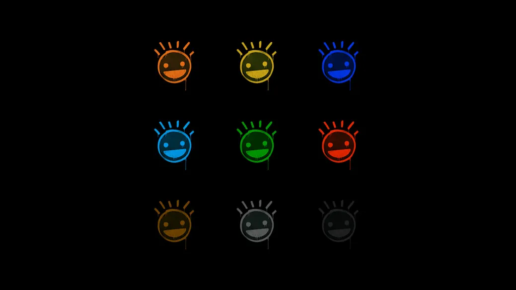 Скриншот Граффити «Счастье» для CS 1.6 - Уникальные граффити из CS:GO