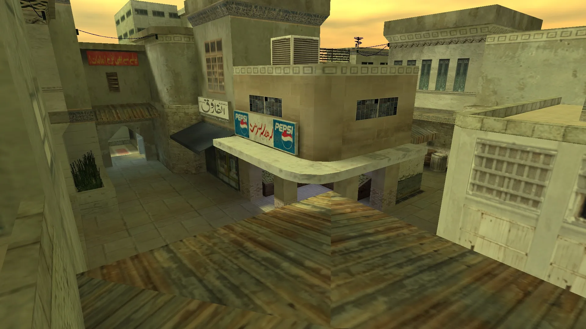 Скриншот  Карта de_karachi01 для CS 1.6: Тактический анализ и особенности