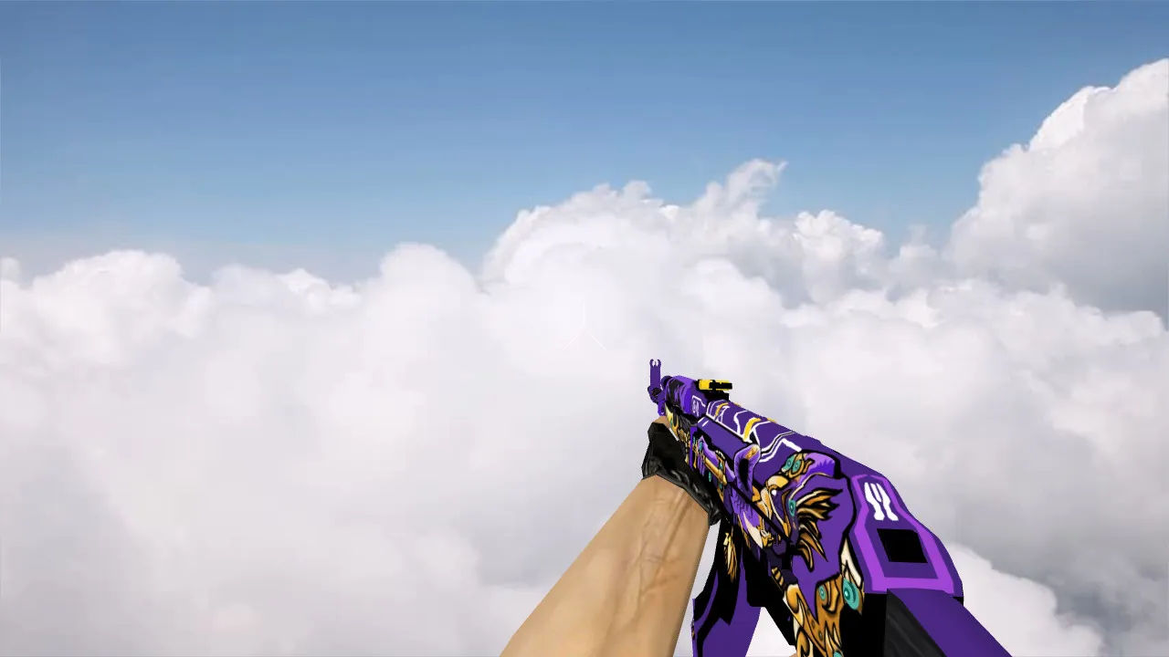 Скриншот Модель «AK-47 Ganesha» для Counter-Strike 1.6 - Уникальный стиль