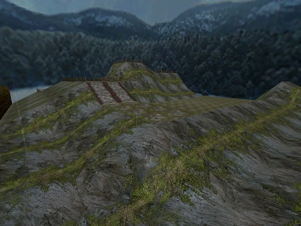 Скриншот  Карта de_peaks для CS 1.6: Тактический анализ и особенности