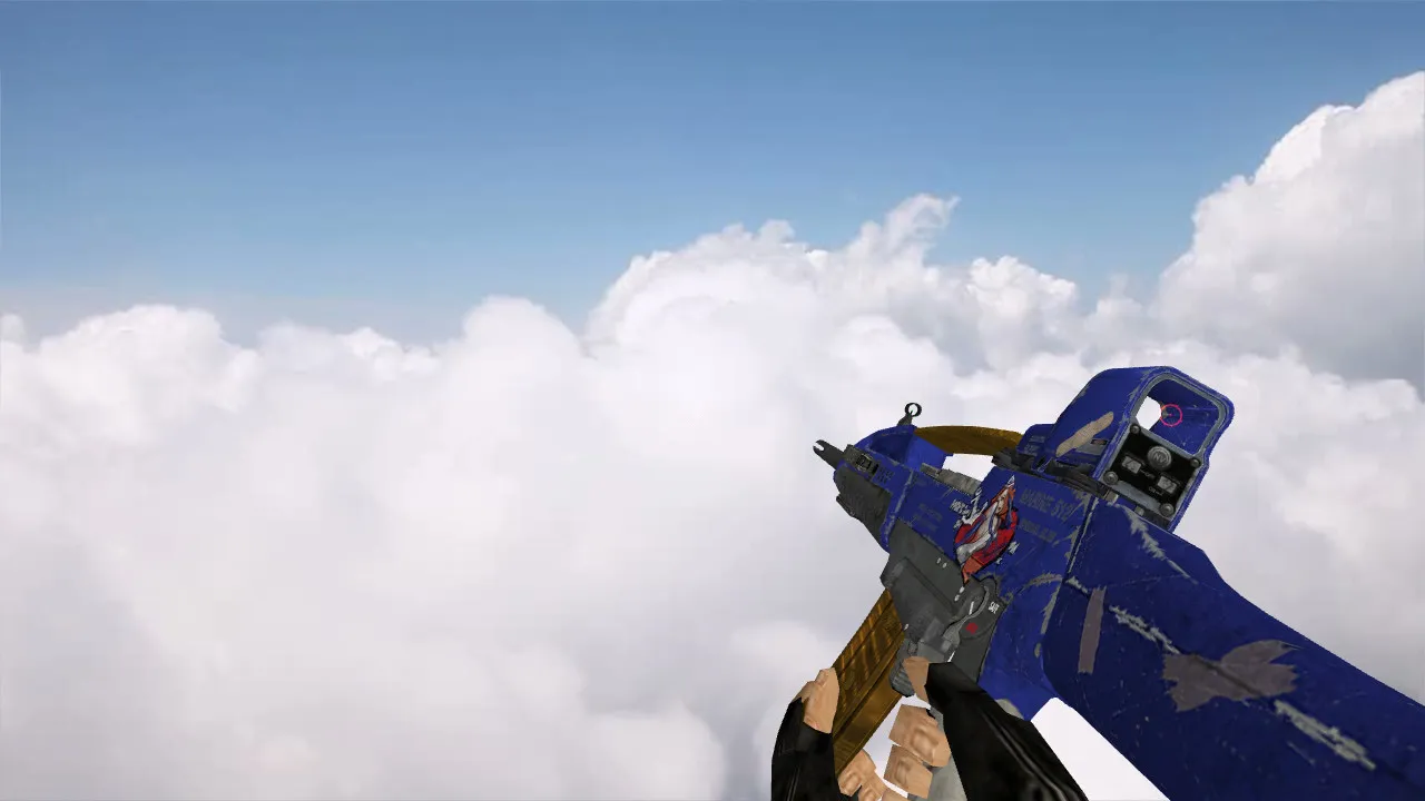 Скриншот Модель «XM8 Marine» для CS 1.6 - Уникальная модель оружия