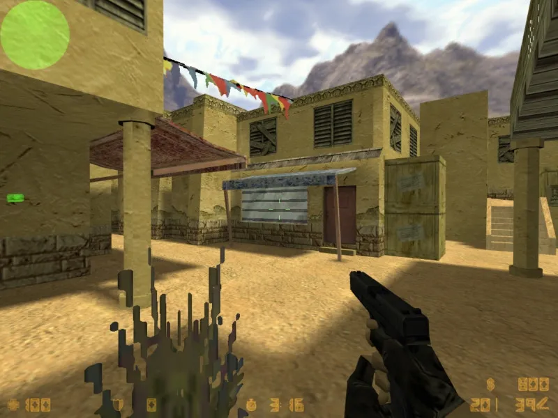 Скриншот  Карта de_wastetown для CS 1.6 - Тактические возможности и оптимизация