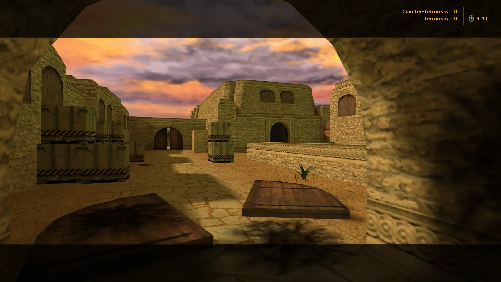 Скриншот  Карта de_dustaz для CS 1.6: точки, маршруты, .nav для ботов и оптимизация wpoly/epoly