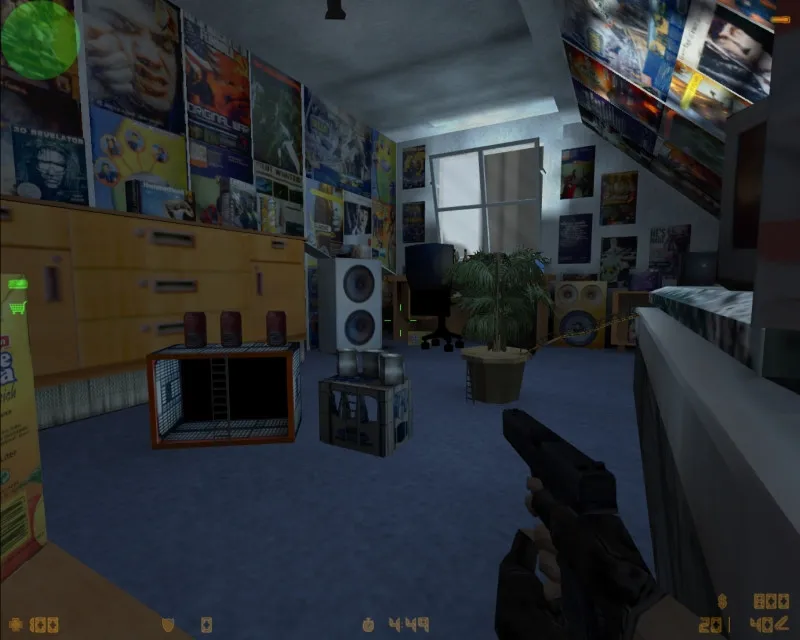 Скриншот Карта de_therealrats для CS 1.6: Тактические особенности и оптимизация