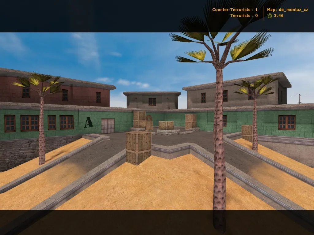 Скриншот Карта «de_montaz_cz» для CS 1.6