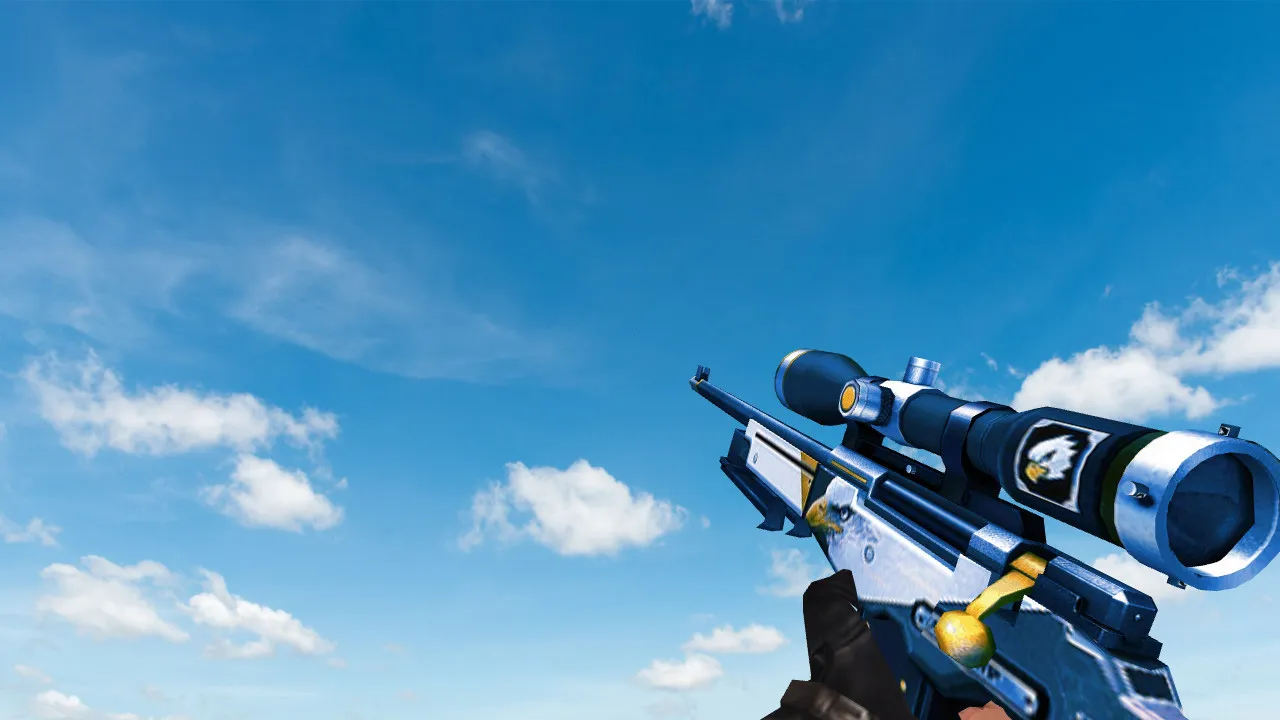 Скриншот Модель AWP Bercut для CS 1.6 - Уникальный скин для точности