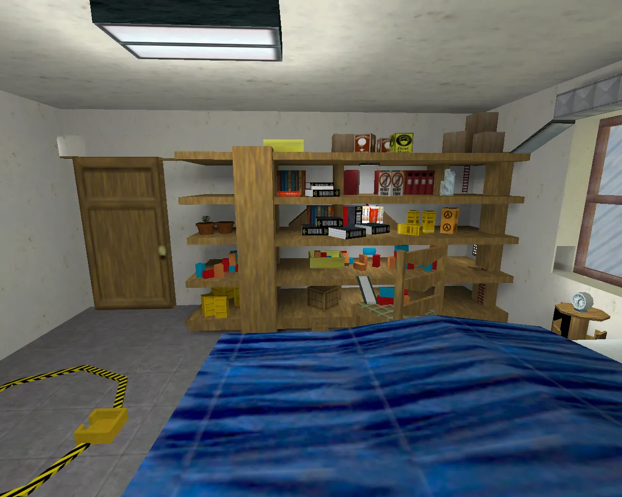 Скриншот Карта de_rats_bedroom для Counter-Strike 1.6: Тактика и особенности