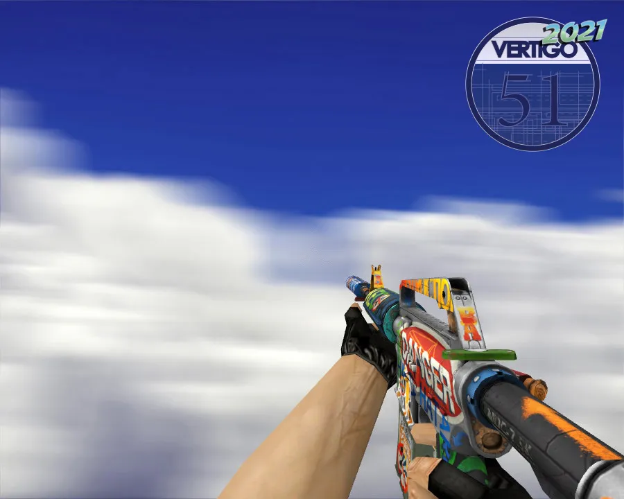 Скриншот M4A1-S | Неотвратимая угроза (Imminent Danger) — модель v_ / p_ / w_ для CS 1.6