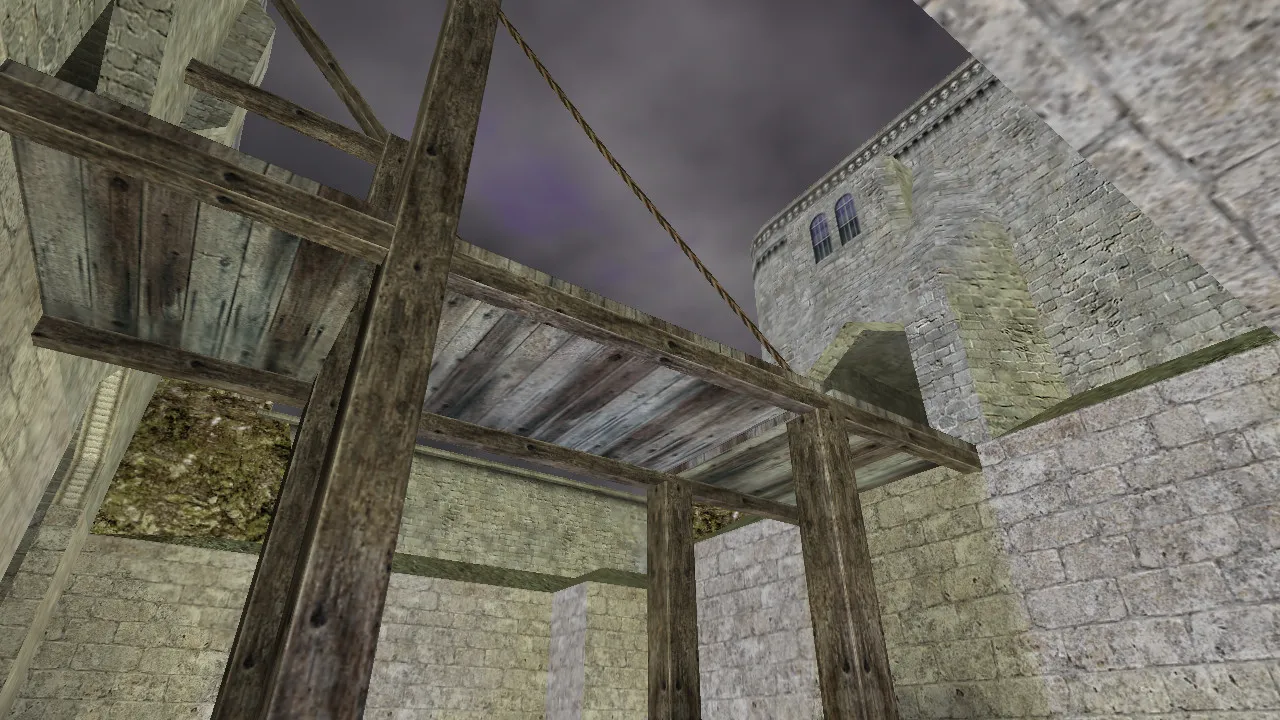 Скриншот  Карта de_ming для CS 1.6 – Тактические возможности и особенности