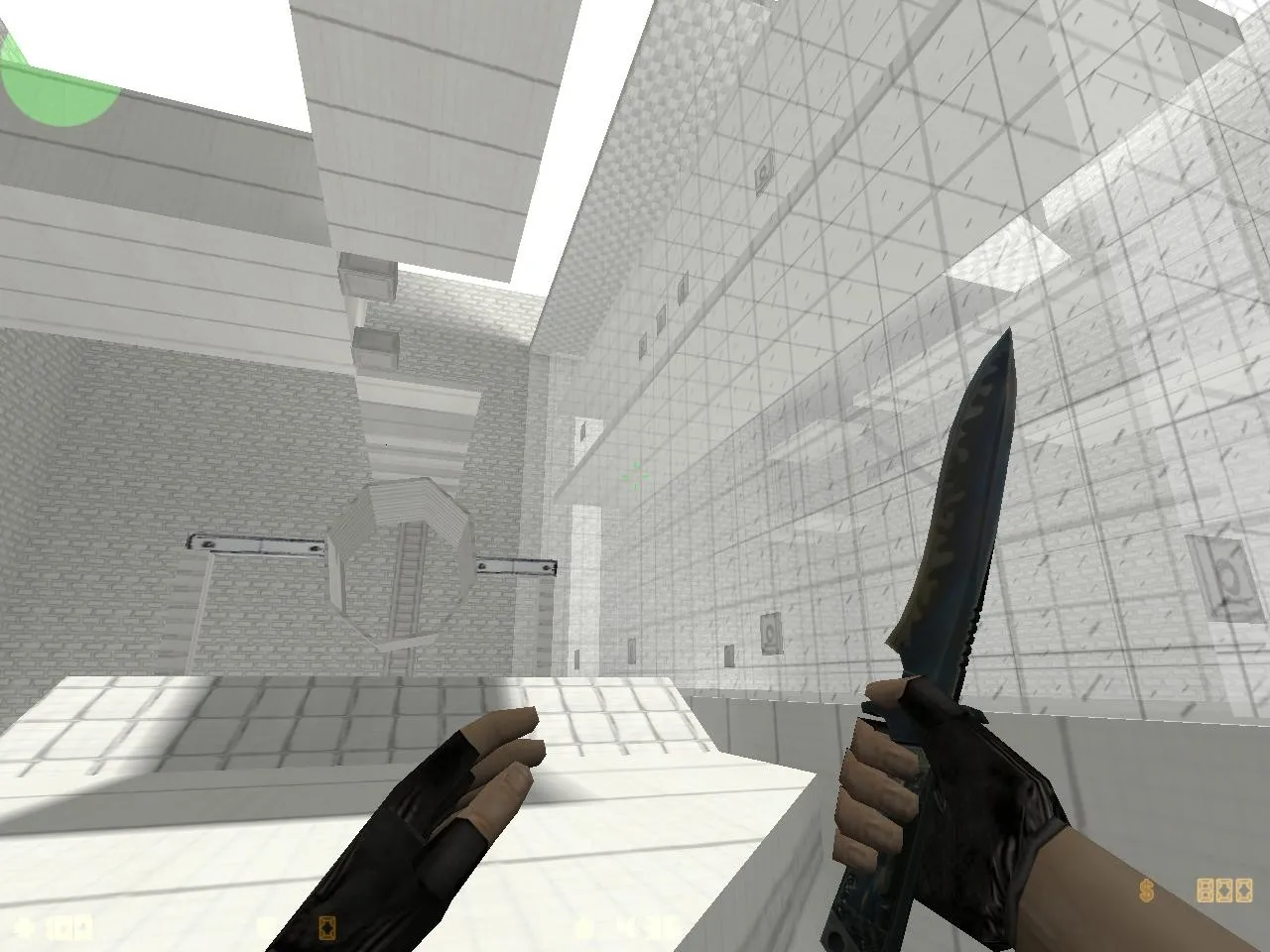 Скриншот  deathrun_paper_fix для CS 1.6 — карта deathrun, боты по .nav, баланс сторон, оптимизация wpoly/epoly