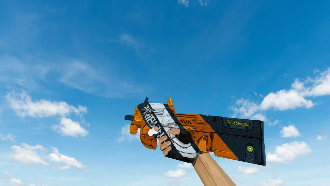 Скриншот Модель «P90 Tribunal» для CS 1.6 - Уникальный стиль и качество