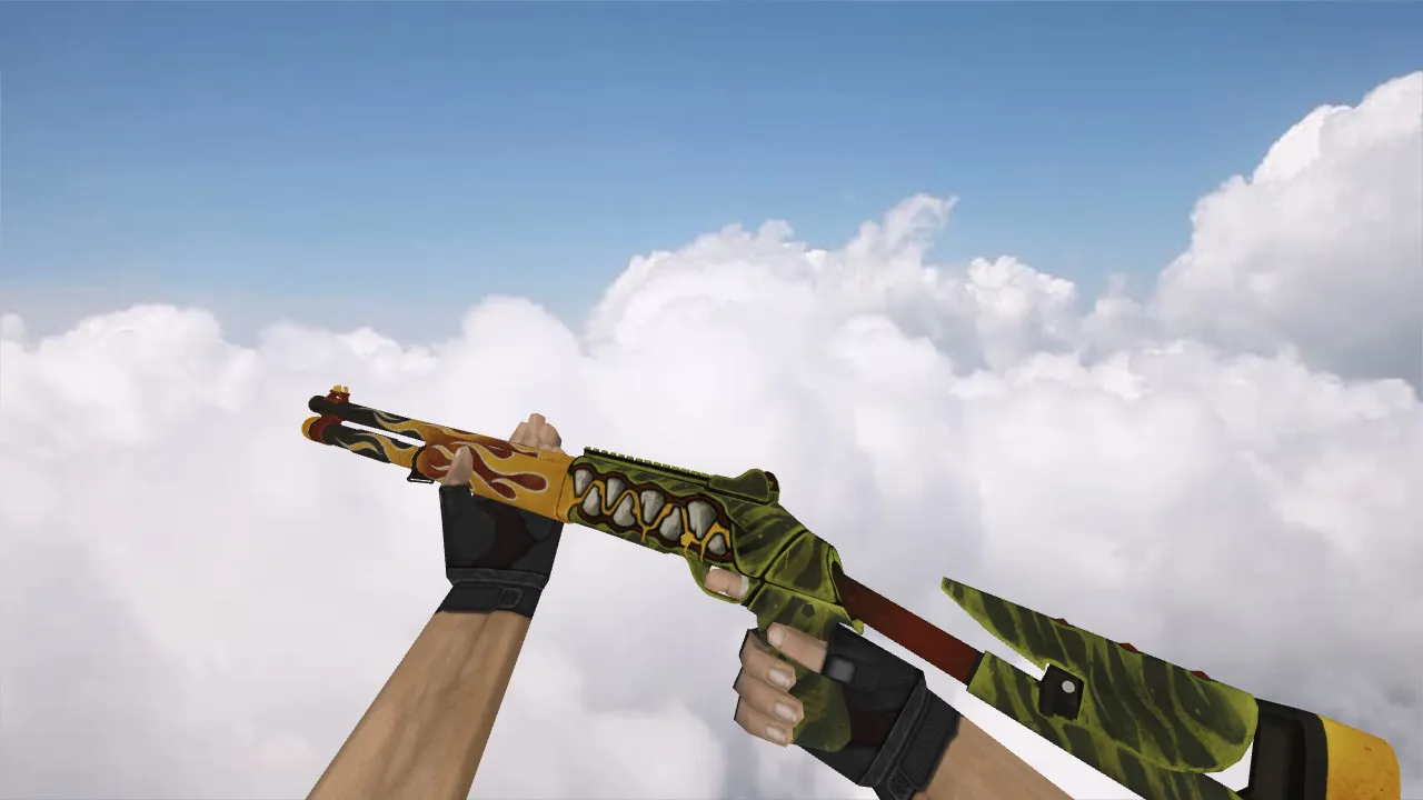 Скриншот Модель «XM1014 «Поджигатор»» для CS 1.6 - Скачивайте сейчас