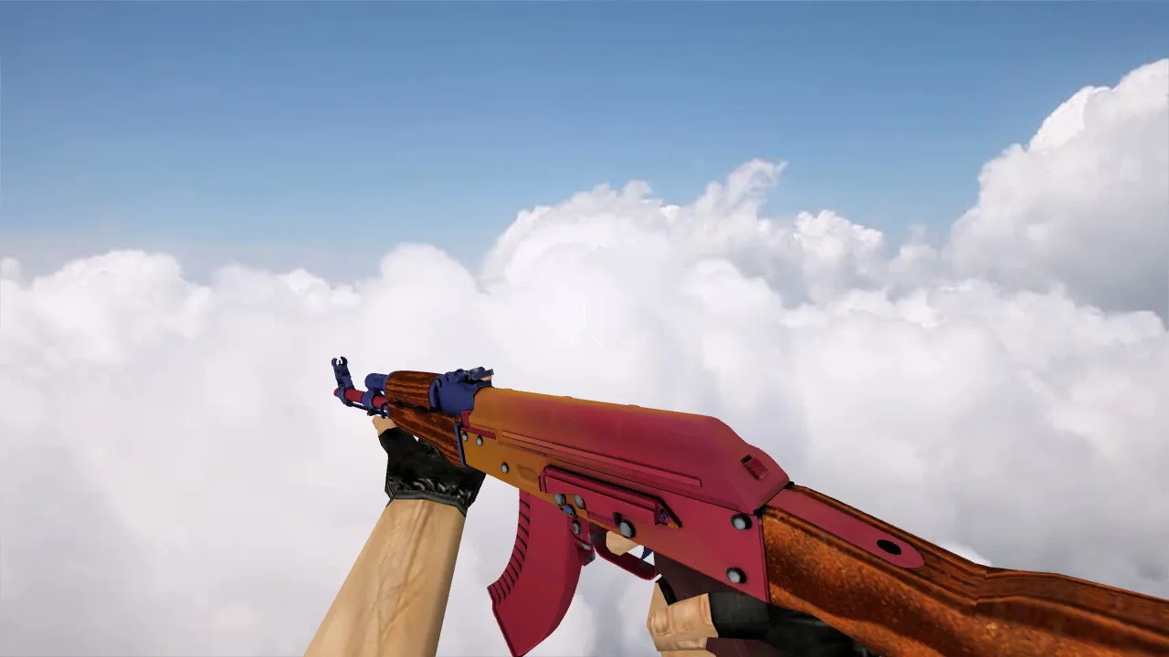 Скриншот Модель АК-47 Fade для CS 1.6 – Уникальность и качество