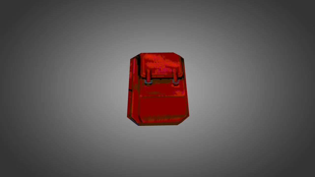 Скриншот Модель «Red Backpack» v_model для CS 1.6: звуки, анимация осмотра, текстуры и четкость в игре