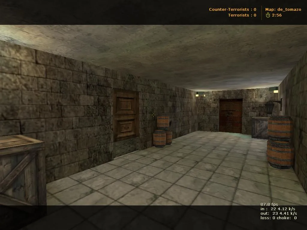 Скриншот Карта de_tomazo для CS 1.6: тактика и особенности
