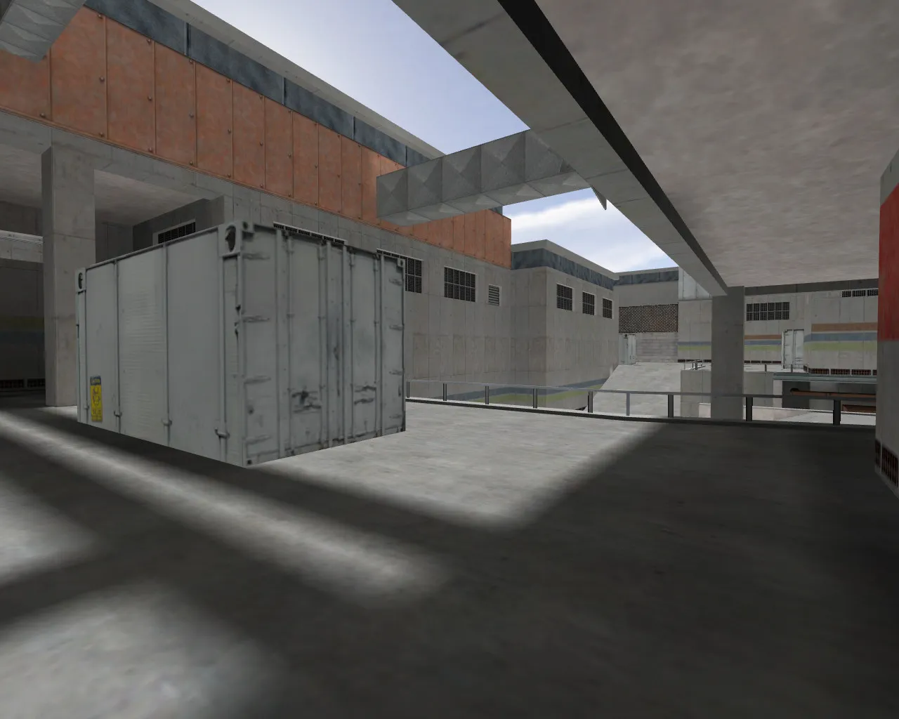 Скриншот  Карта de_strive для CS 1.6 - Тактические возможности и баланс