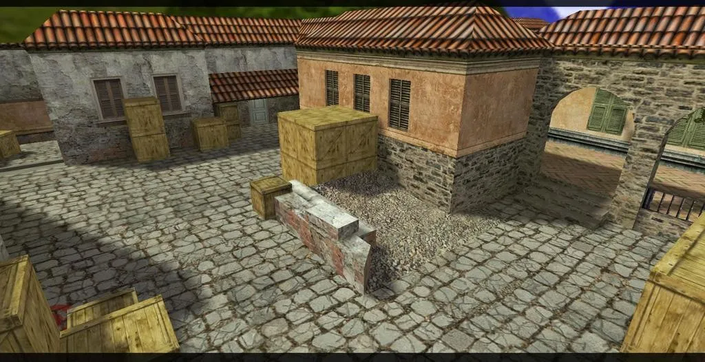 Скриншот  Карта de_kgb_2012 для CS 1.6: Тактические преимущества и детали