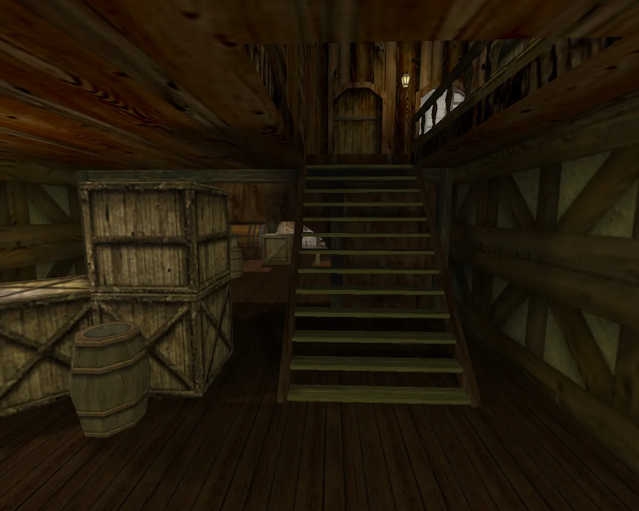 Скриншот  Карта awp_pirateship для CS 1.6: точки под AWP, маршруты, оптимизация и .nav для ботов