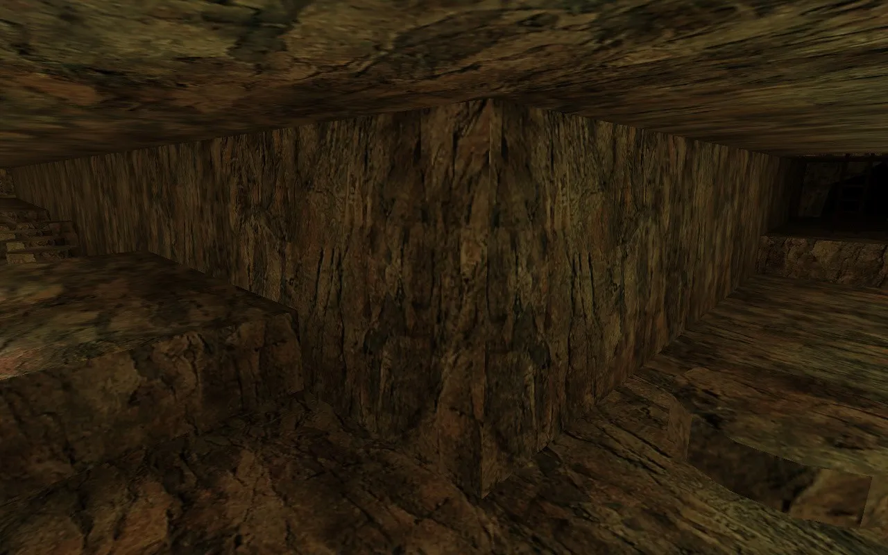 Скриншот  deathrun_old_mine для CS 1.6: карта deathrun, баланс сторон, точки и настройка для сервера