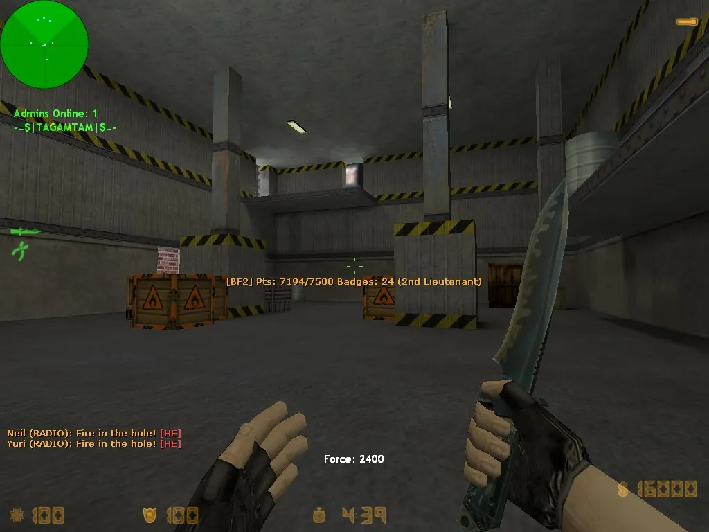 Скриншот Карта de_construct_station для CS 1.6: баланс сторон, точки, .nav для ботов и оптимизация wpoly/epoly