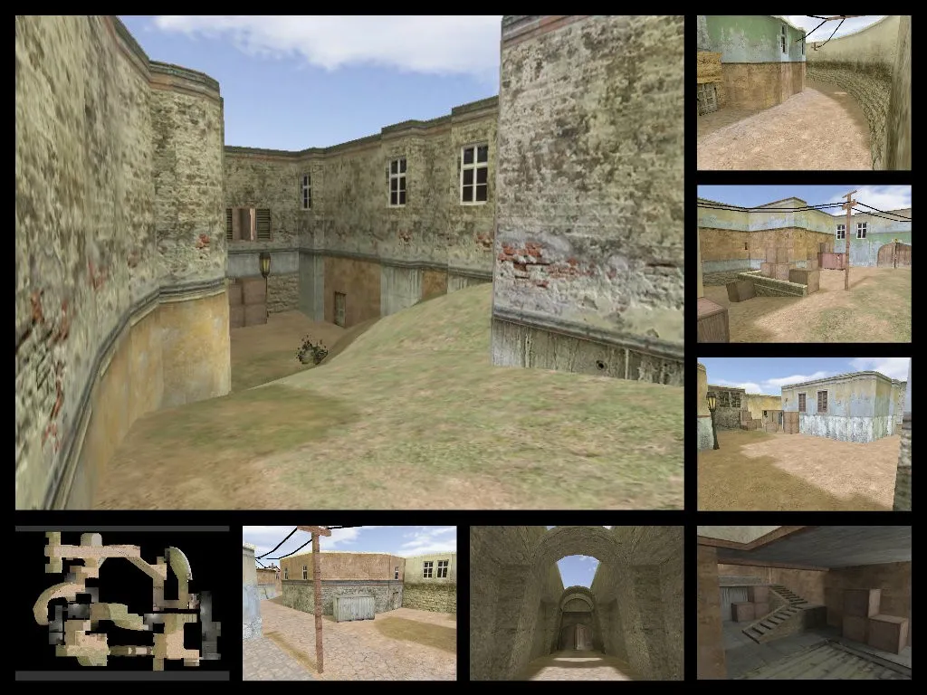 Скриншот Карта «de_kosova2» для CS 1.6