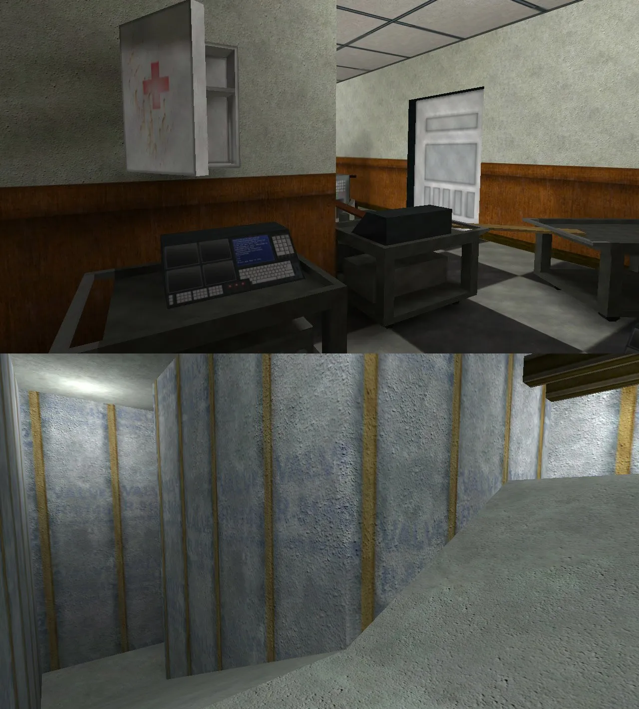 Скриншот  Карта de_rats_signal_office для CS 1.6: Тактические возможности и детали