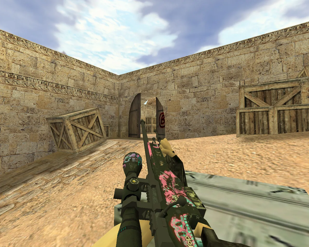 Скриншот Модель AWP Fever Dream для CS 1.6 - Качество и Уникальность