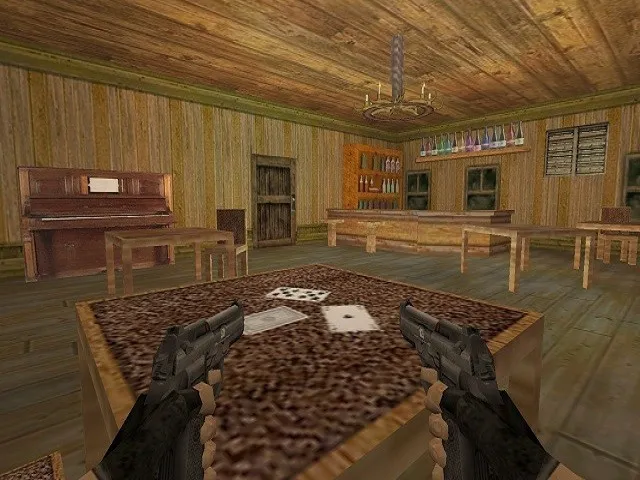 Скриншот  Карта de_wanted для CS 1.6: Тактика и особенности