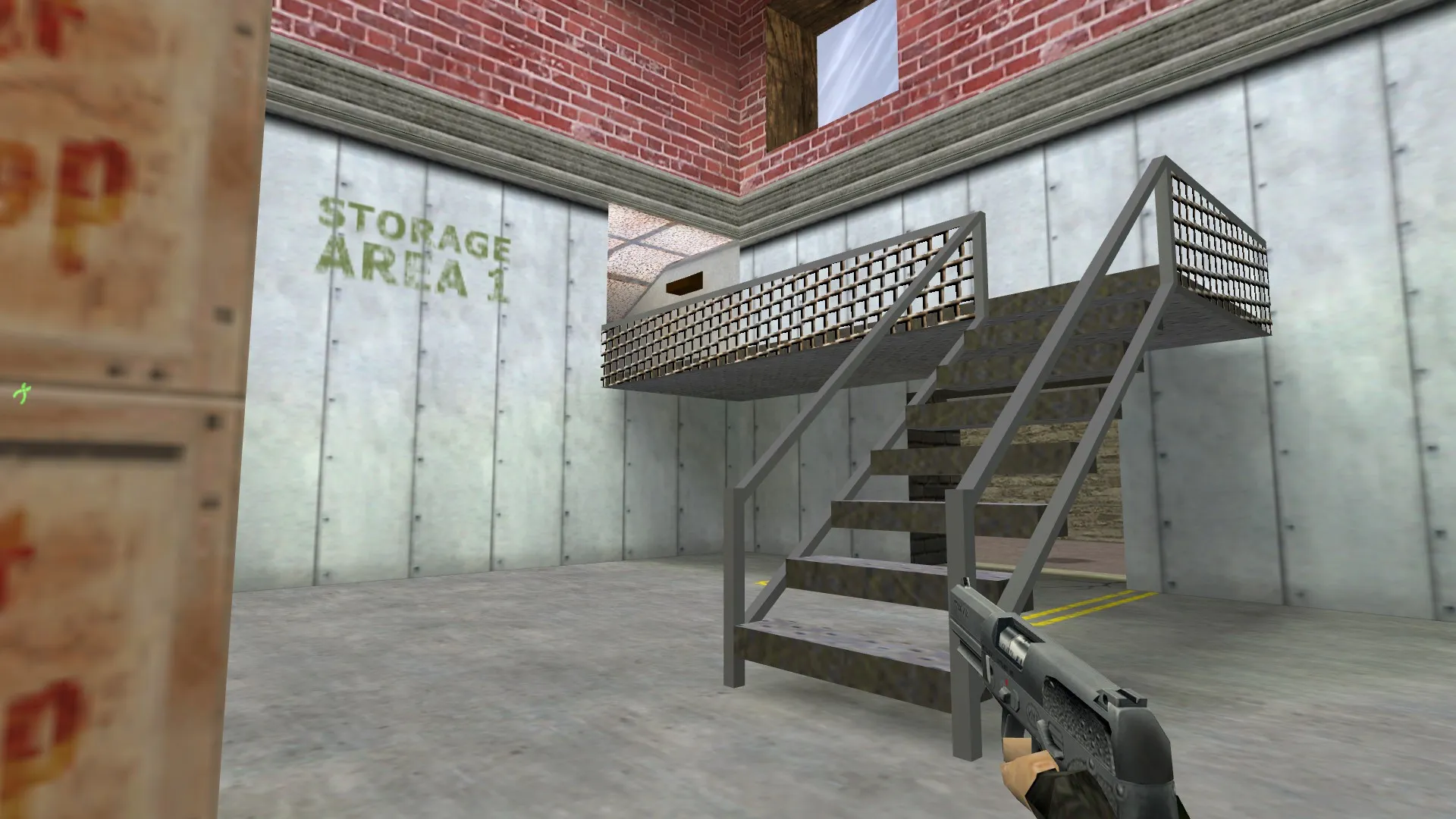 Скриншот  Карта «de_pophouse» для CS 1.6: тактика и особенности