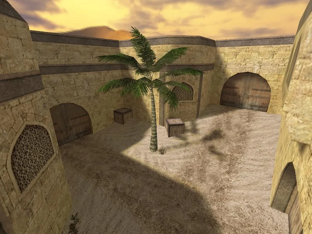 Скриншот  Карта de_byfly2 для CS 1.6: точки, маршруты и оптимизация (wpoly/epoly) для стабильных матчей