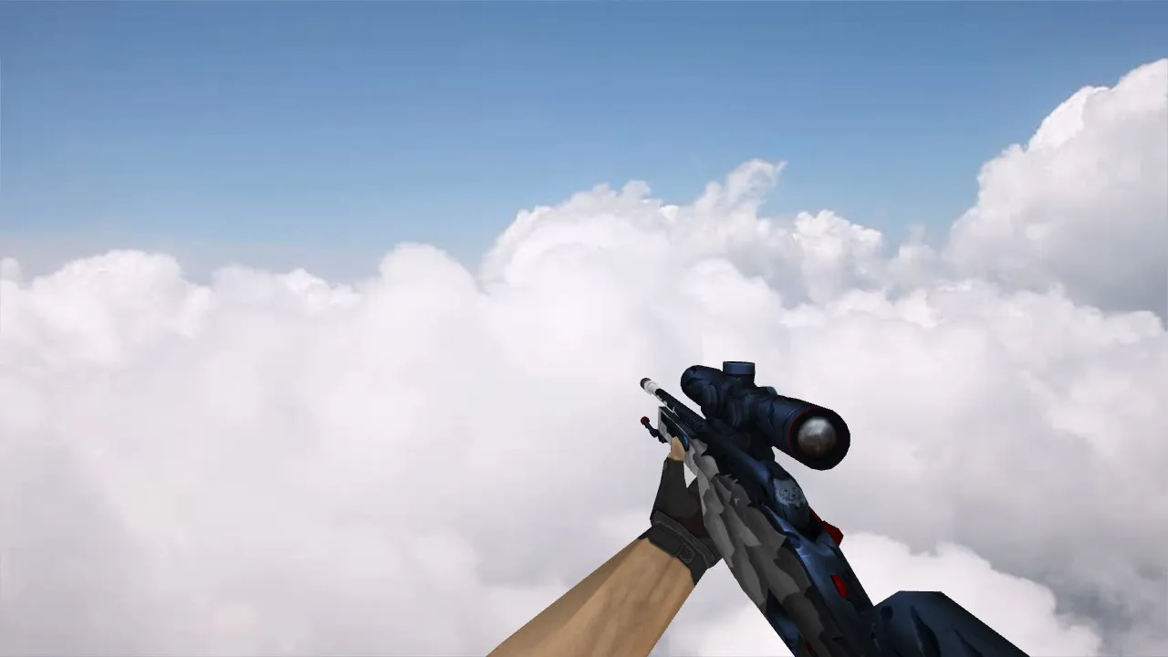 Скриншот Модель «SSG-08 White Fang» для CS 1.6 - Скачать и установить