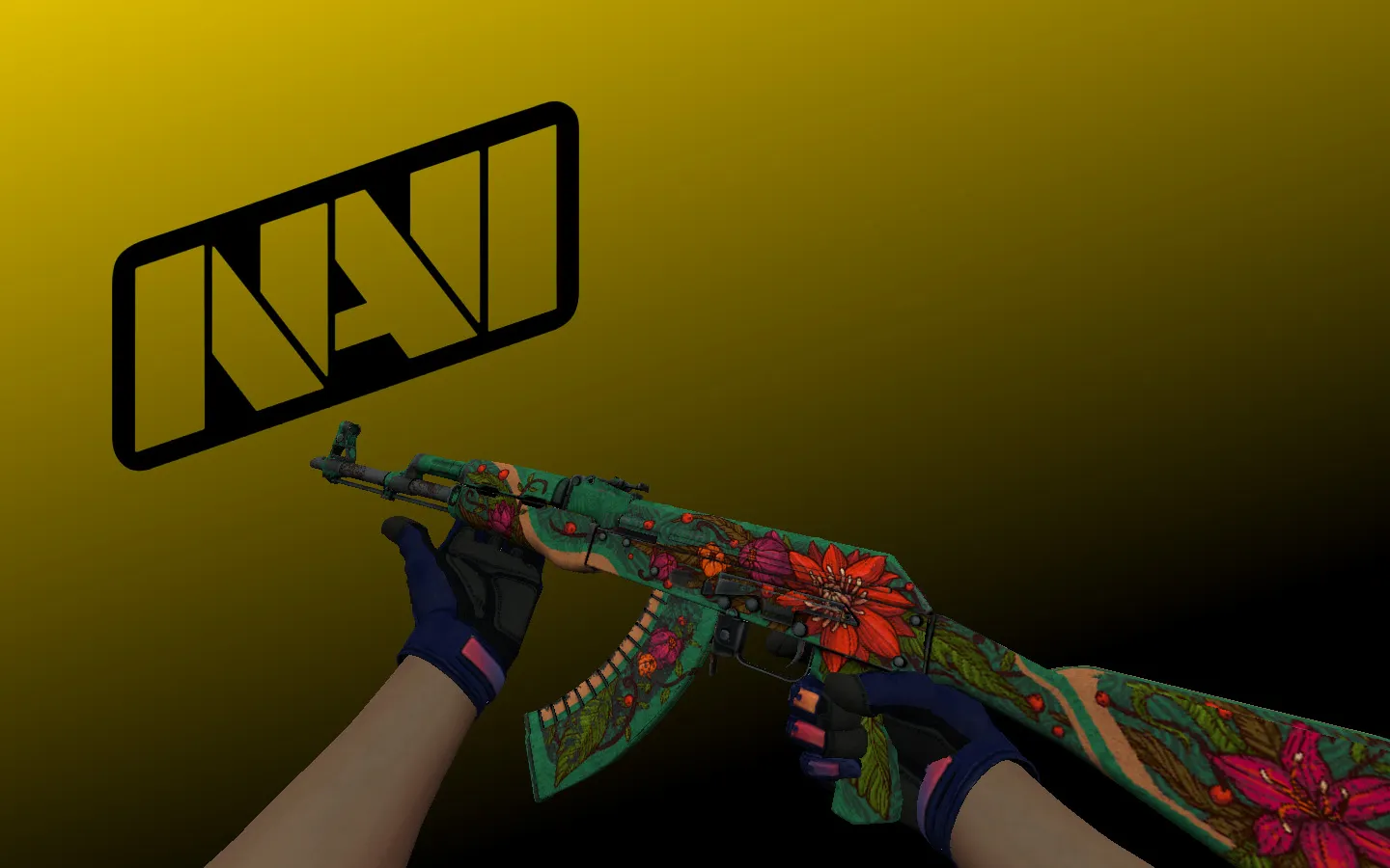 Скриншот Инвентарь Navi Flamie для CS 1.6: паки оружия v_/p_/w_ модели, звуки, анимация осмотра, перчатки и нож