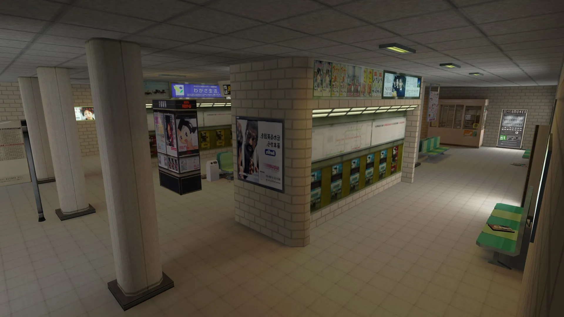 Скриншот  Карта de_japan для CS 1.6 - Тактические особенности и оптимизация