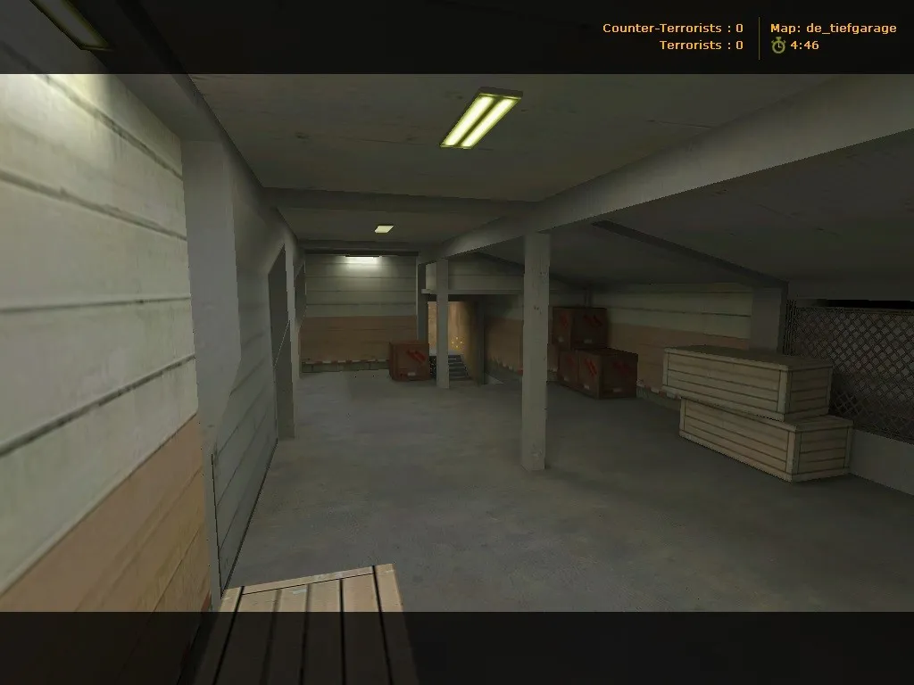 Скриншот  Карта de_tiefgarage для CS 1.6 - Скачать и играть