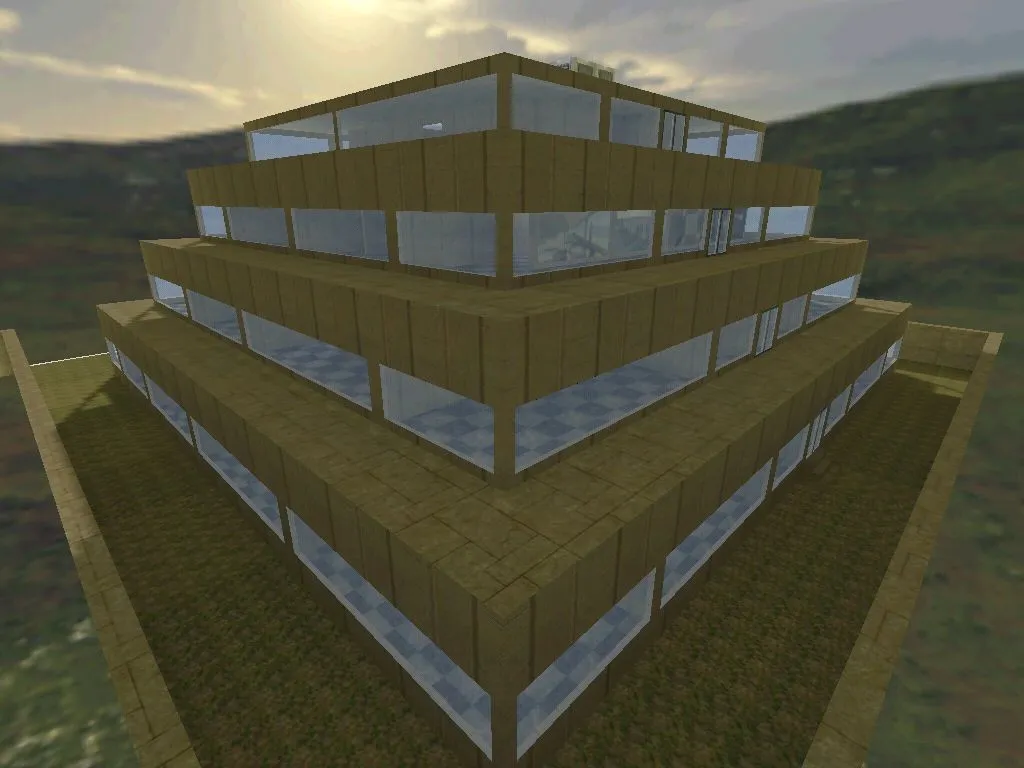 Скриншот  Карта de_terrace для CS 1.6 - Тактические возможности и баланс