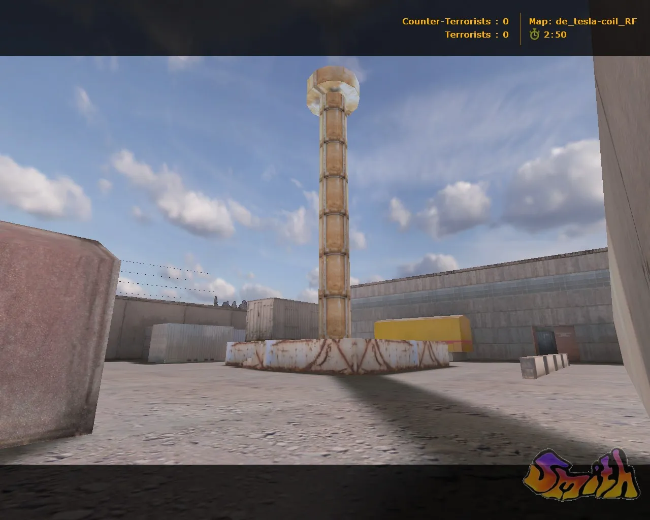 Скриншот  Карта de_tesla-coil_rf для Counter-Strike 1.6: тактика и оптимизация