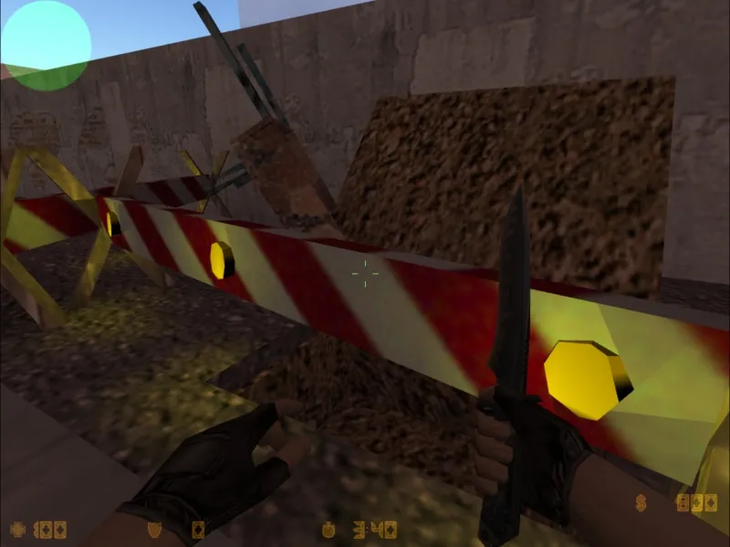 Скриншот Карта de_ubahn для CS 1.6: тактика и оптимизация