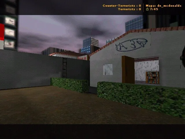 Скриншот Карта de_mcdonalds для CS 1.6 - Тактика и особенности